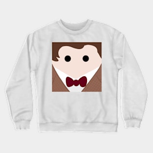 Minimalistic Eleventh Doctor Crewneck Sweatshirt